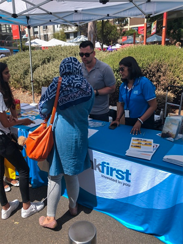 Snow Star Credit Union Relationship Officers at Swinburne O-Week 2019
